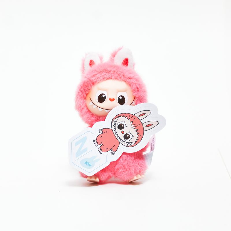 37fe5e5bbe1a3e6c81bc4464bf1d0a71-8.png Pop Mart Labubu the Monster Pin for Love Series Vinyl Plush Pendant (N-Z) Blind Box - Image 1