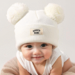 Newborn Knit Hat for Babies 1-3 Years Old, Casual Style Winter Beanie, Warm Outdoor Use, Daily Commute Essential