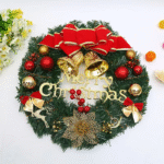 Sp Hot Sale Merry Christmas Decoration Wreath Manufacturer Artificial Greenery Christmas Garland Decoration