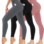 Leggings for Women with Pockets,Womens Workout Leggings High Waisted Yoga Pants for Tummy Control Gym