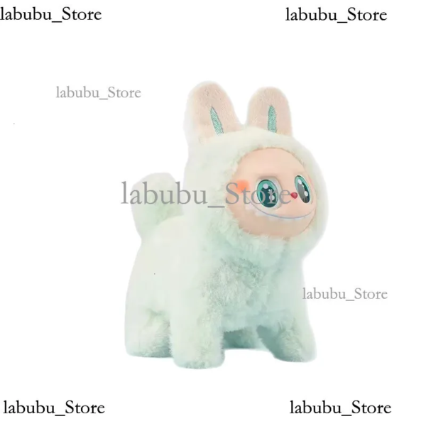 Labubu Plush Toy Cute Macaron Color Labubu Bag Pendant Doll Dog