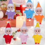 Colorful Christmas Baby Elf Doll - Christmas Baby Boy & Girl Little Elf Dolls Xmas Decorations Kids Toys Pregnant Mother’S Gift