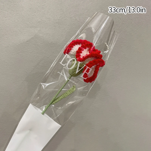 Hand-Knitted Sunflower Crochet Flowers Finished Crochet Flowers Bouquet Handmade Sunflower Bouquet Party Decor Festival Gift