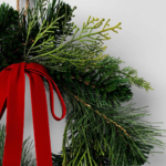 2Pk Christmas Mini Wreath Red Bow - Wondershop™