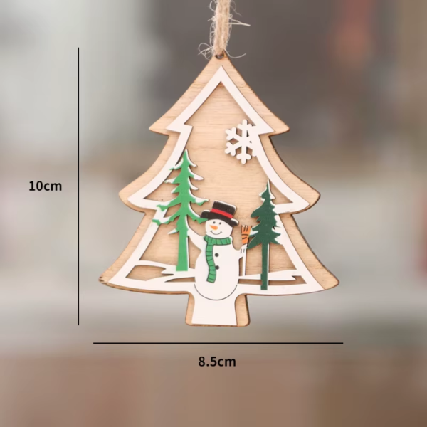 Merry Christmas Gnome Wooden Pendant Christmas Decorations for Home 2022 Cristmas Ornament Xmas Navidad Happy New Year 2023