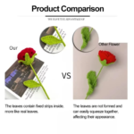 Finished Knitting Rose Woven Gradient Artificial Flowers Flowers Bouquet Table Ornament Braided Fake Flowers Holiday Gifts