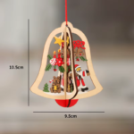 Merry Christmas Gnome Wooden Pendant Christmas Decorations for Home 2022 Cristmas Ornament Xmas Navidad Happy New Year 2023