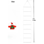 USB Connector 3M Santa Claus Climbing Ladder Warm Light Christmas Decoration Home Outdoor Garden Cristmas Tree Ornement Gift