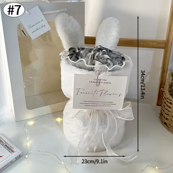 Crochet Bouquet Hand-Knitted Sunflower Creative Finished Artificial Fruit Flower Mother'S Day Birthday Gifts Wedding Home Decor