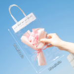 Crochet Bouquet Rose Sunflower Handmade Artificial Knitted Flower Valentine'S Day Anniversary Wedding Birthday Gift Home Decor