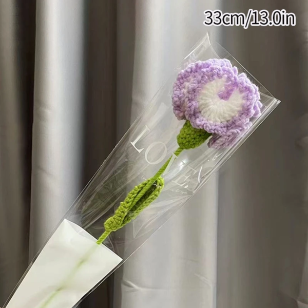 Hand-Knitted Sunflower Crochet Flowers Finished Crochet Flowers Bouquet Handmade Sunflower Bouquet Party Decor Festival Gift