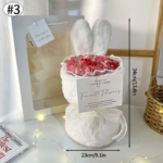 Crochet Bouquet Hand-Knitted Sunflower Creative Finished Artificial Fruit Flower Mother'S Day Birthday Gifts Wedding Home Decor