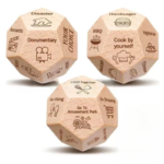 Dice for Her Him Couples Gift Ideas Food Decision Dice Games Christmas Birthday Valentines Day Gifts for Wife Husband