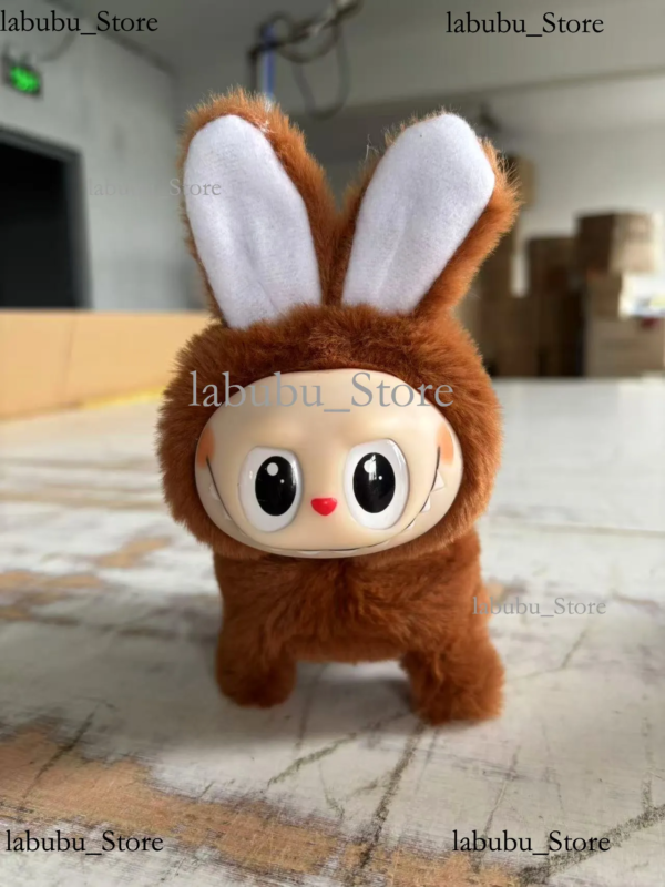 Labubu Plush Toy Cute Macaron Color Labubu Bag Pendant Doll Dog