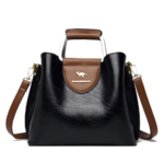 Soft Leather Luxury Handbags Women Bags Designer 3 Layers Shoulder Crossbody Sac Ladies Large Capacity Shopping Messenger Tote