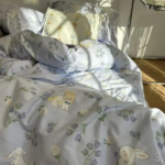 Cute Cartoon Bedding Set Kids Adult Favorite Duvet Cover Pillowcase Bed Sheet Single Full Size Queen Girls Boys Bed Linens