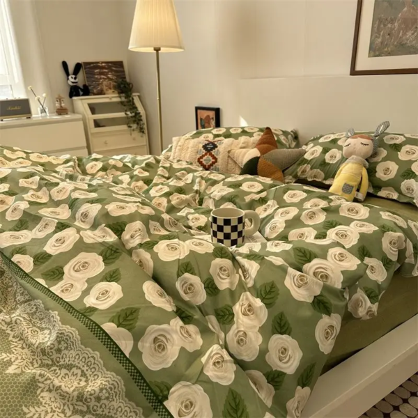 Cute Cartoon Bedding Set Kids Adult Favorite Duvet Cover Pillowcase Bed Sheet Single Full Size Queen Girls Boys Bed Linens