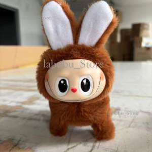 Labubu Plush Toy Cute Macaron Color Labubu Bag Pendant Doll Dog