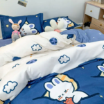 Cute Cartoon Bedding Set Kids Adult Favorite Duvet Cover Pillowcase Bed Sheet Single Full Size Queen Girls Boys Bed Linens