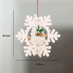 Merry Christmas Gnome Wooden Pendant Christmas Decorations for Home 2022 Cristmas Ornament Xmas Navidad Happy New Year 2023