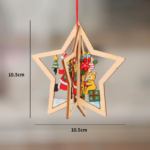 Merry Christmas Gnome Wooden Pendant Christmas Decorations for Home 2022 Cristmas Ornament Xmas Navidad Happy New Year 2023