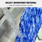 SIKEZHAN Flexible Car Wheel Washing Brush Microfiber Double-Sided Long Belt Cleaning Towel Brush Wheel Hub Pull Belt Brush Tool