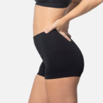 Underoutfit Smoothing at Waist Boyshort - Seamless High Waisted Comfortable Everyday Underwear Light Tummy Control Women’S Boyshorts Basic Panties