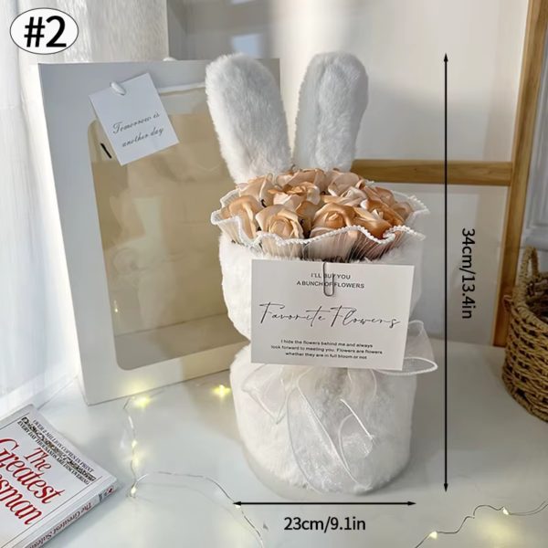 Crochet Bouquet Hand-Knitted Sunflower Creative Finished Artificial Fruit Flower Mother'S Day Birthday Gifts Wedding Home Decor