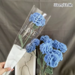 Hand-Knitted Sunflower Crochet Flowers Finished Crochet Flowers Bouquet Handmade Sunflower Bouquet Party Decor Festival Gift