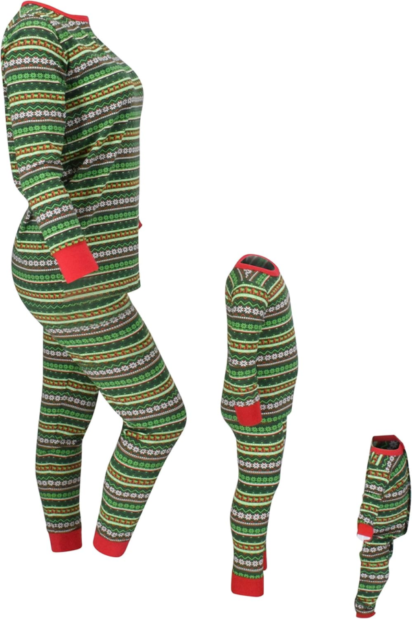 Christmas Family Pajama Daddy Mommy Pet and Me