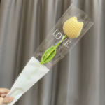 Hand-Knitted Sunflower Crochet Flowers Finished Crochet Flowers Bouquet Handmade Sunflower Bouquet Party Decor Festival Gift