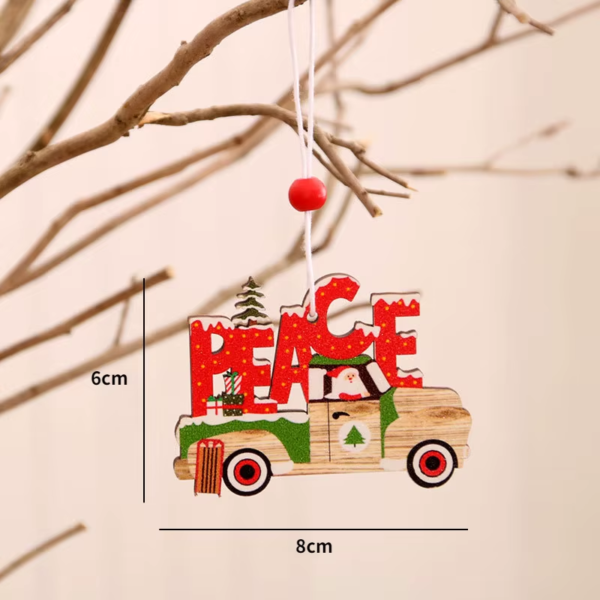 Merry Christmas Gnome Wooden Pendant Christmas Decorations for Home 2022 Cristmas Ornament Xmas Navidad Happy New Year 2023