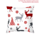 45Cm Christmas Cushion Cover Navidad Merry Christmas Decorations for Home 2025 Xmas Noel Cristmas Ornaments New Year Gifts 2026