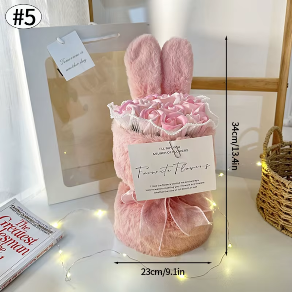 Crochet Bouquet Hand-Knitted Sunflower Creative Finished Artificial Fruit Flower Mother'S Day Birthday Gifts Wedding Home Decor