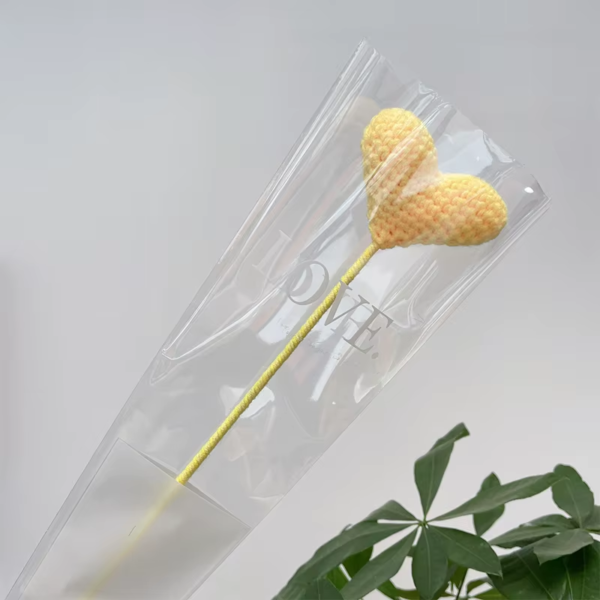 Hand-Knitted Sunflower Crochet Flowers Finished Crochet Flowers Bouquet Handmade Sunflower Bouquet Party Decor Festival Gift