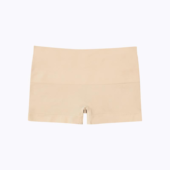Underoutfit Smoothing at Waist Boyshort - Seamless High Waisted Comfortable Everyday Underwear Light Tummy Control Women’S Boyshorts Basic Panties