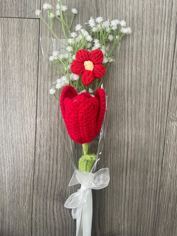 Crochet Flower Bouquet Gift Party Wedding Favors for Loved Ones